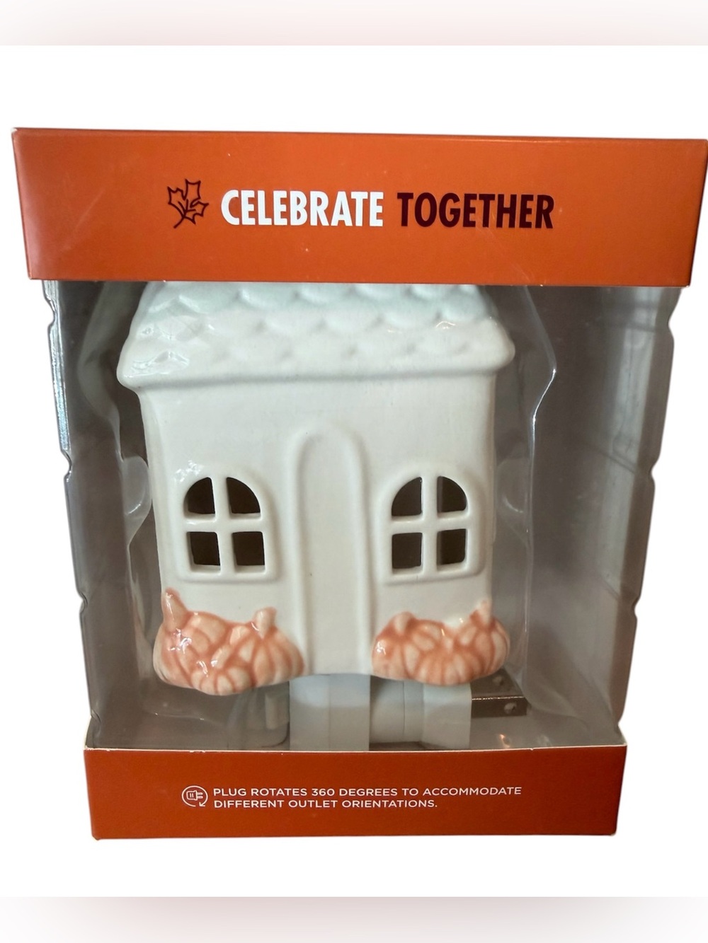Fall Night Light, Autumn, Pumpkins, Halloween Celebrate Together New in Box
